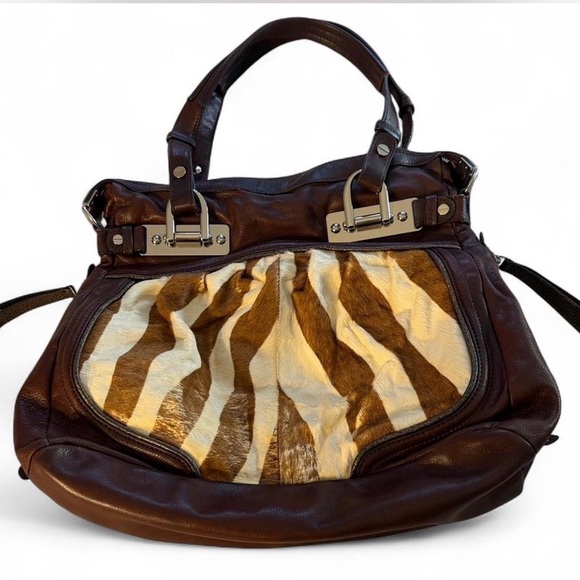 Brown and Tan Women´s Bag